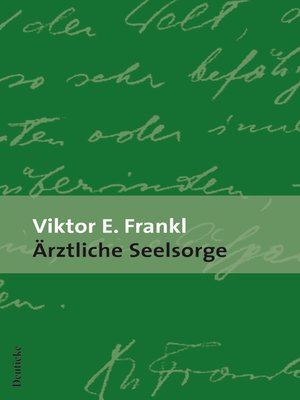 cover image of Ärztliche Seelsorge
